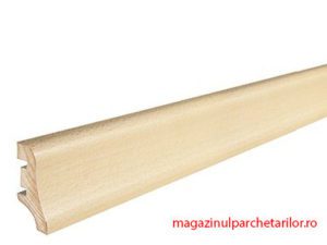 Plinta din lemn P10 stratificat cu furnir Fag