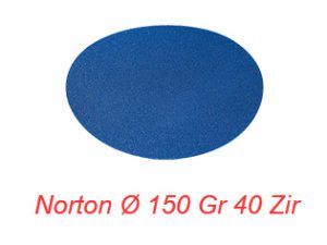 NORTON Ø 150 Gr 40 Zir