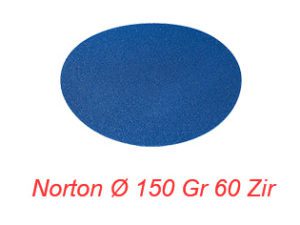 NORTON Ø 150 Gr 60 Zir