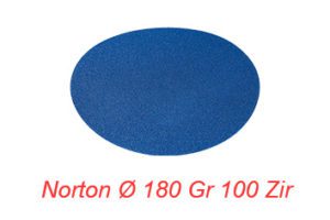 NORTON Ø 180 Gr 100 Zir