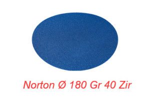 NORTON Ø 180 Gr 40 Zir