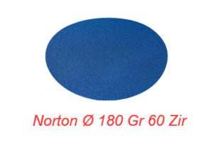 NORTON Ø 180 Gr 60 Zir