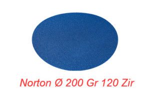 NORTON Ø 200 Gr 120 Zir