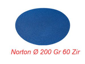 NORTON Ø 200 Gr 60 Zir