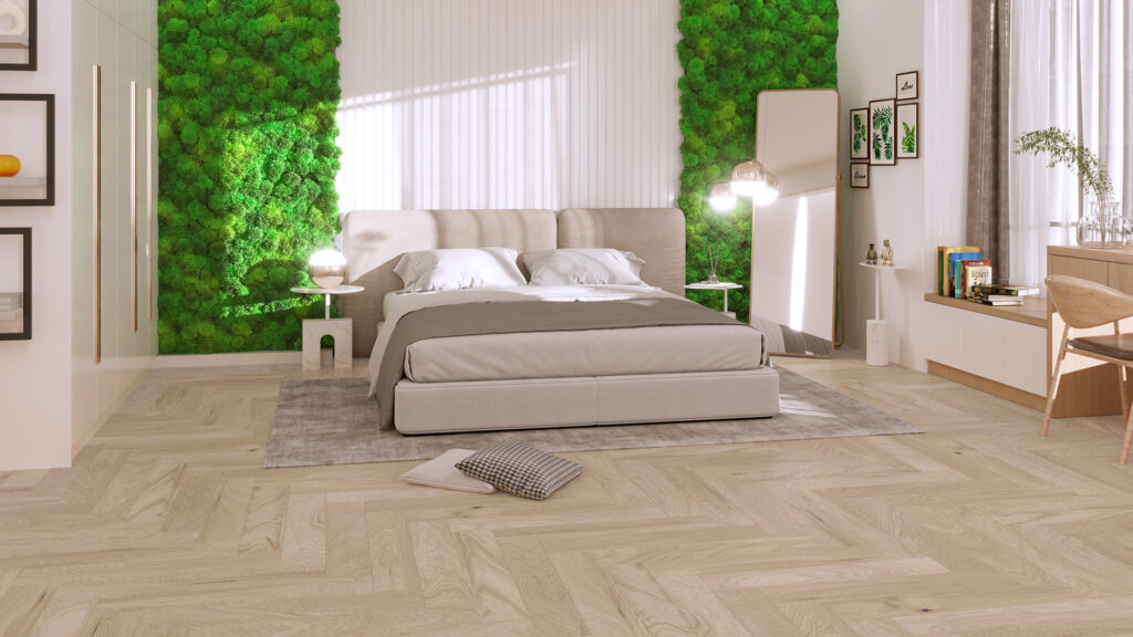 Parchet Tartuffo Bianco Herringbone 130