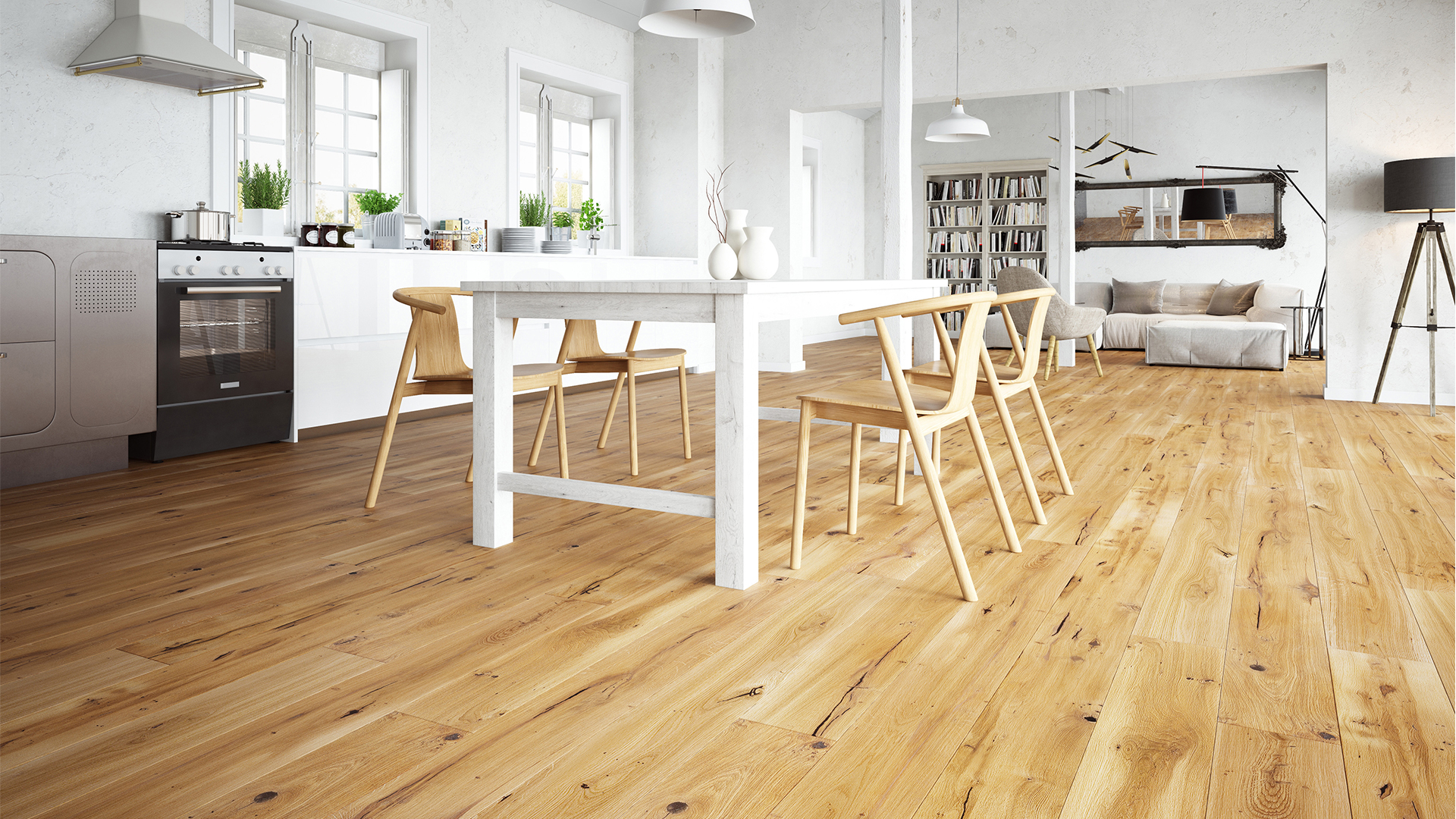 Parchet stejar Calvados Grande scurt