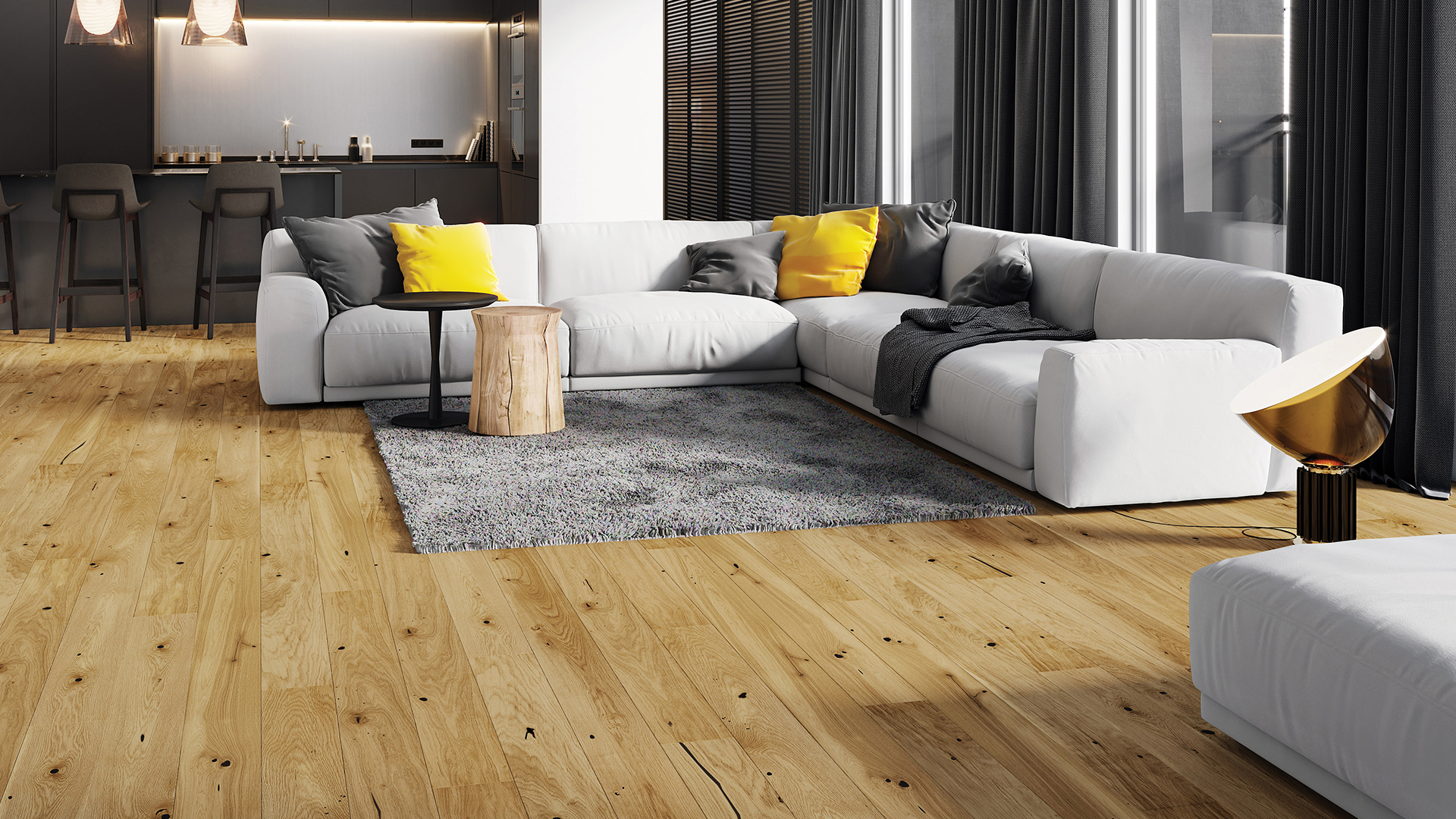 Parchet stejar Raisins Medio