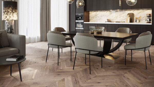 Parchet stejar Serene Chevron 130