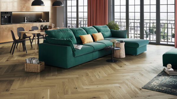 Parchet stejar Toffee Herringbone 130