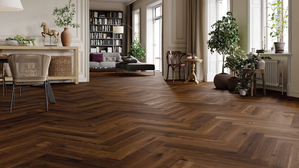 Parchet stejar Trapani Herringbone 130