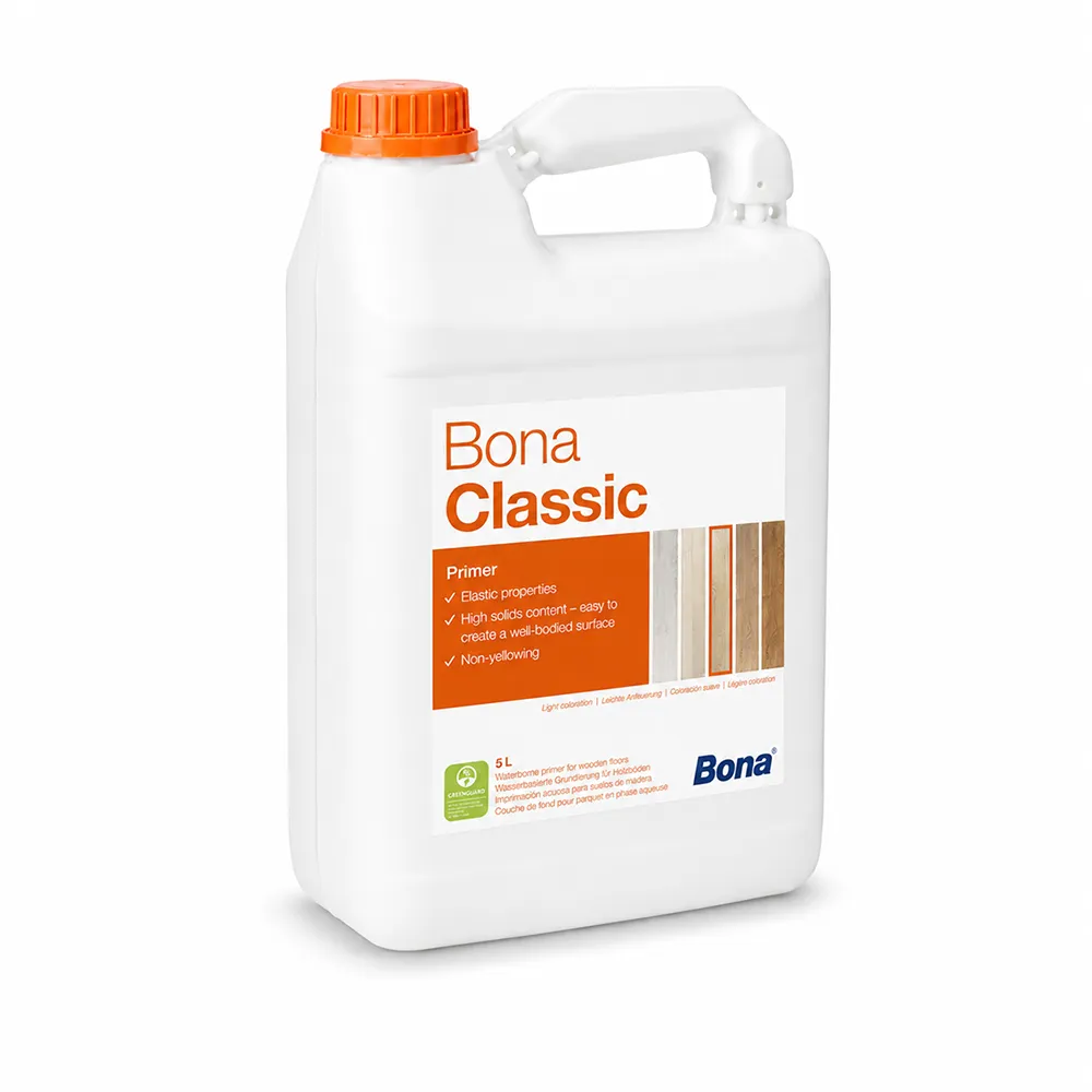 Bona Classic grund acrilic flexibil pentru parchet și pardoseli din lemn