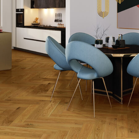 Parchet stejar Vibrance Herringbone 110