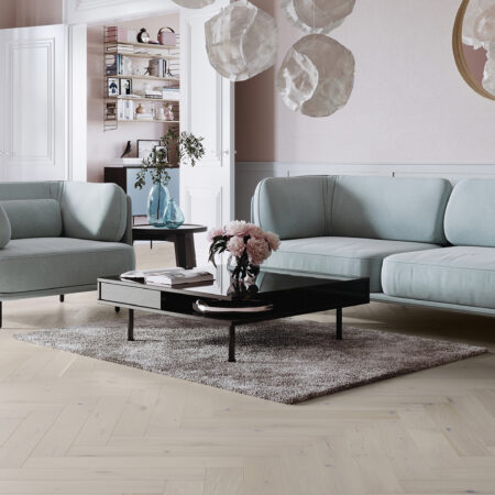 Parchet stejar Cappuccino Herringbone 110