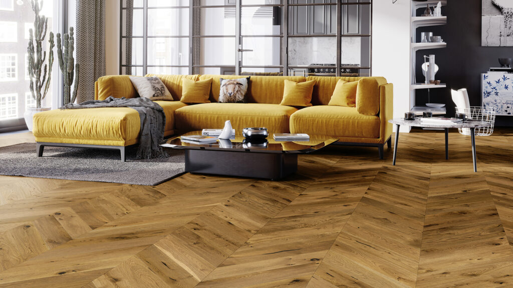 Parchet stejar  Mainland Chevron 130