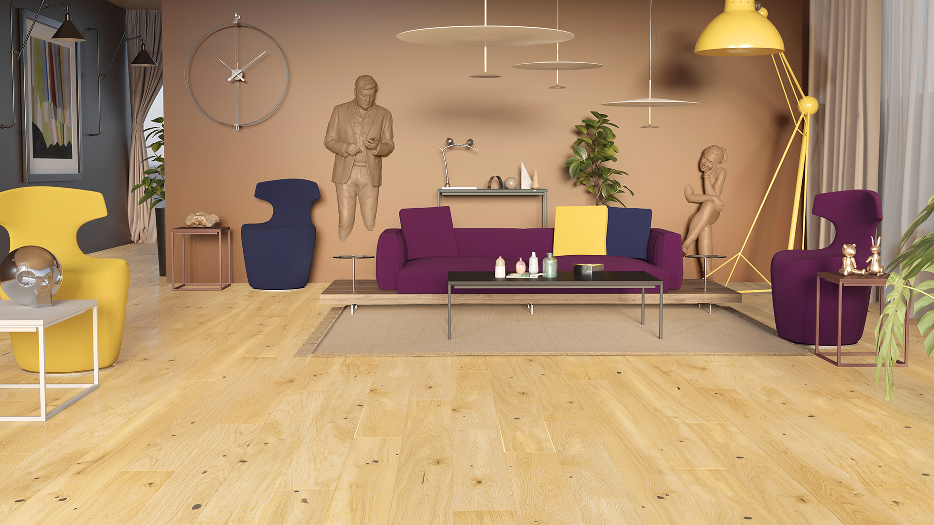 Parchet stejar Oat Cookies Grande - imagine 2