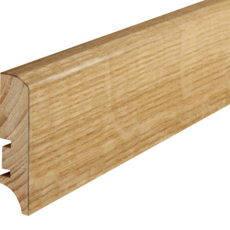 Plinta lemn P50 furnir stejar lac