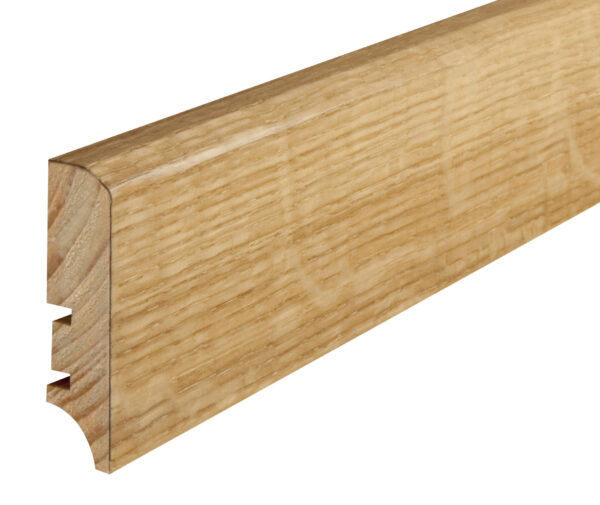 Plinta lemn P50 furnir stejar lac