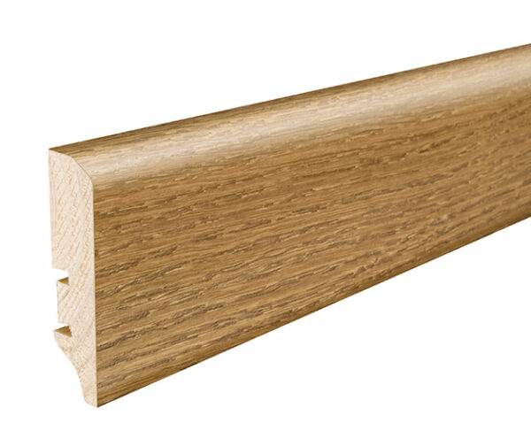 Plinta lemn P50 furnir stejar lac Terra