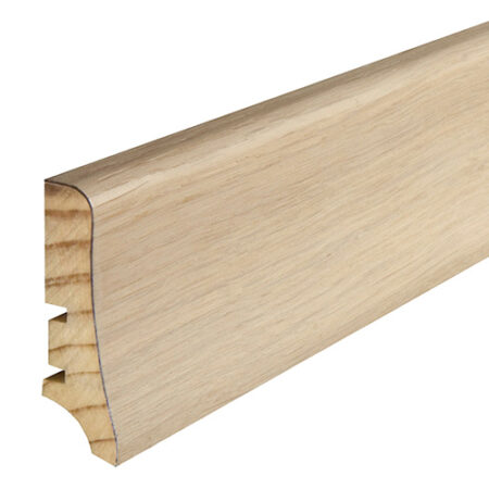 Plinta P20  stejar lac alb mat