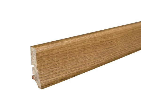 Plinta lemn P20 furnir stejar Terra lac