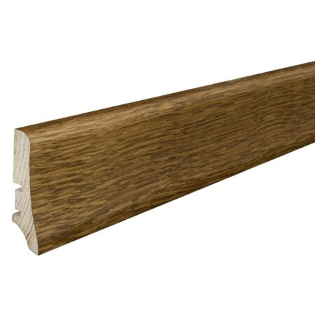 Plinta lemn P20 furnir stejar baituit honey lacuit