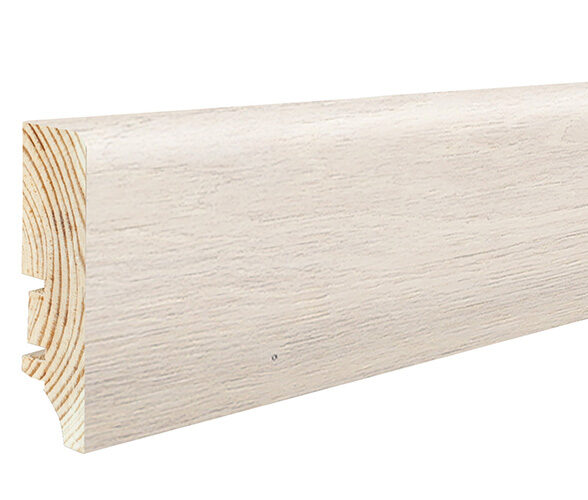 Plinta lemn P6P stejar lac cream Gentle