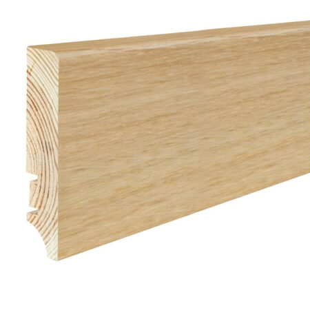 Plinta lemn P78 Furnir stejar lac