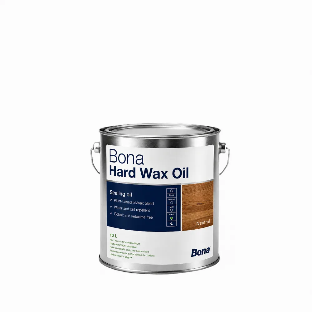 Bona Hard Wax Oil Extramat, ulei cu ceară pentru protecția parchetului și finisaj cu luciu foarte redus