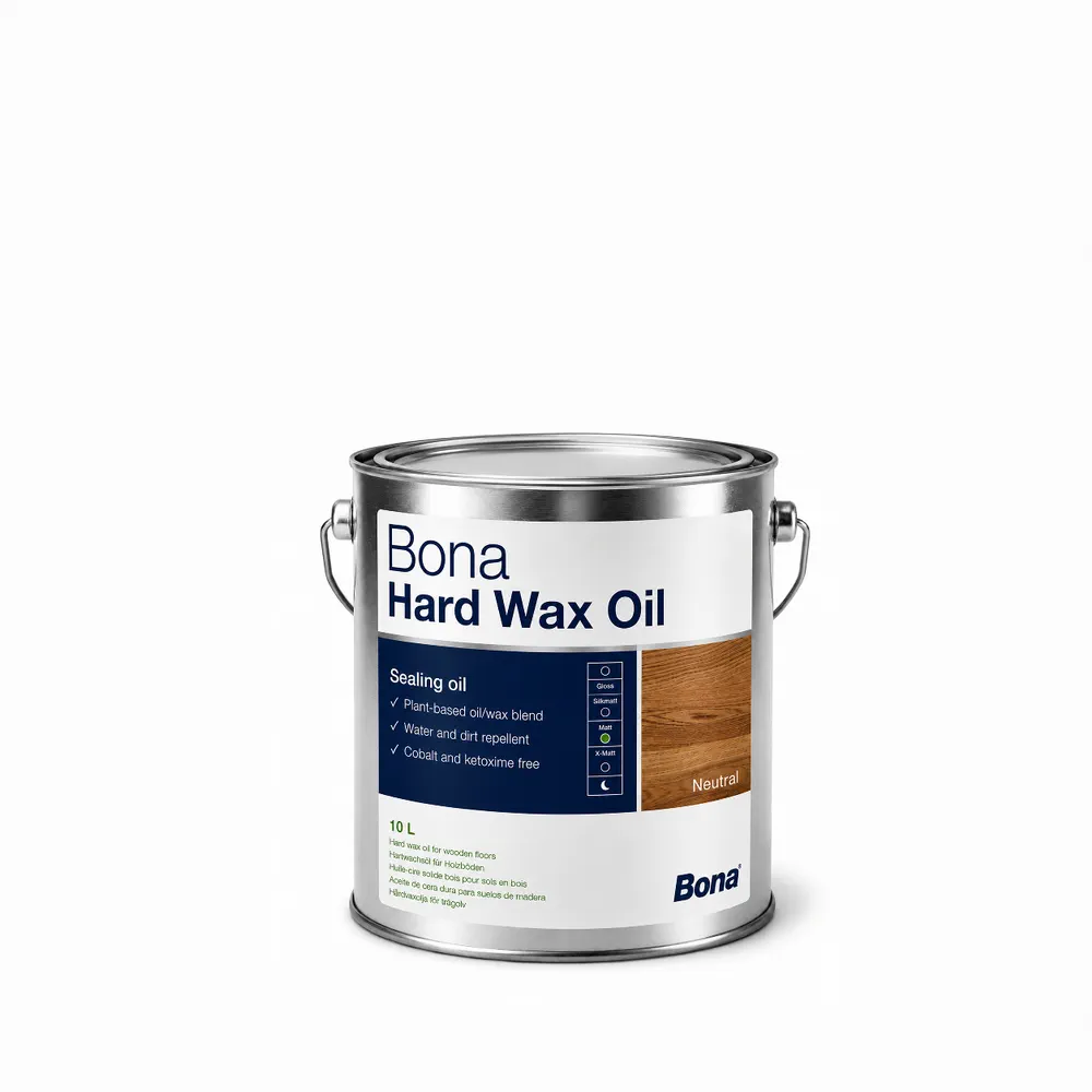 Bona Hard Wax Oil Mat, ulei cu ceară pentru protecția parchetului și finisaj mat
