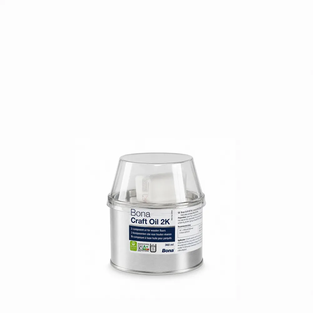 Bona Craft Oil 2K 400 ml, ulei bicomponent pentru pardoseli din lemn