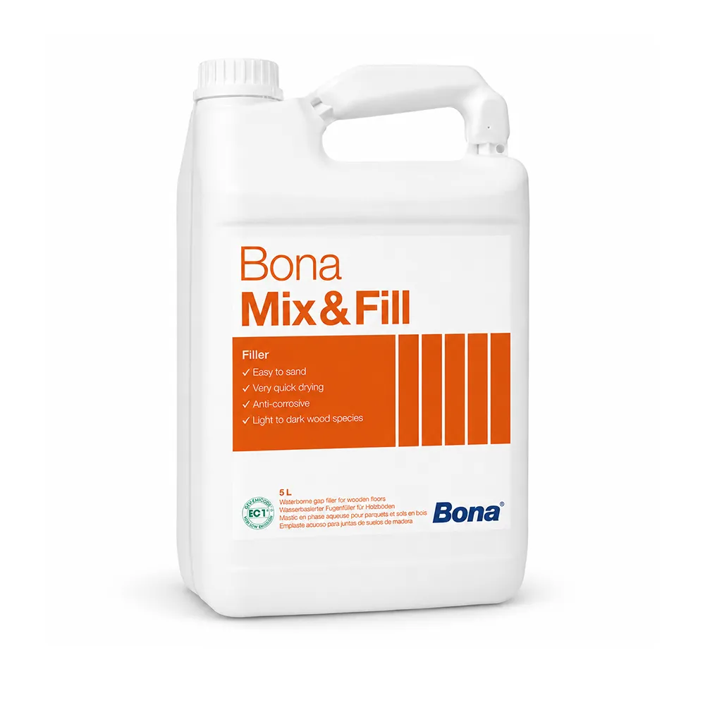 Bona Mix & Fill chit pe bază de apă pentru rosturi de parchet de până la 2 mm