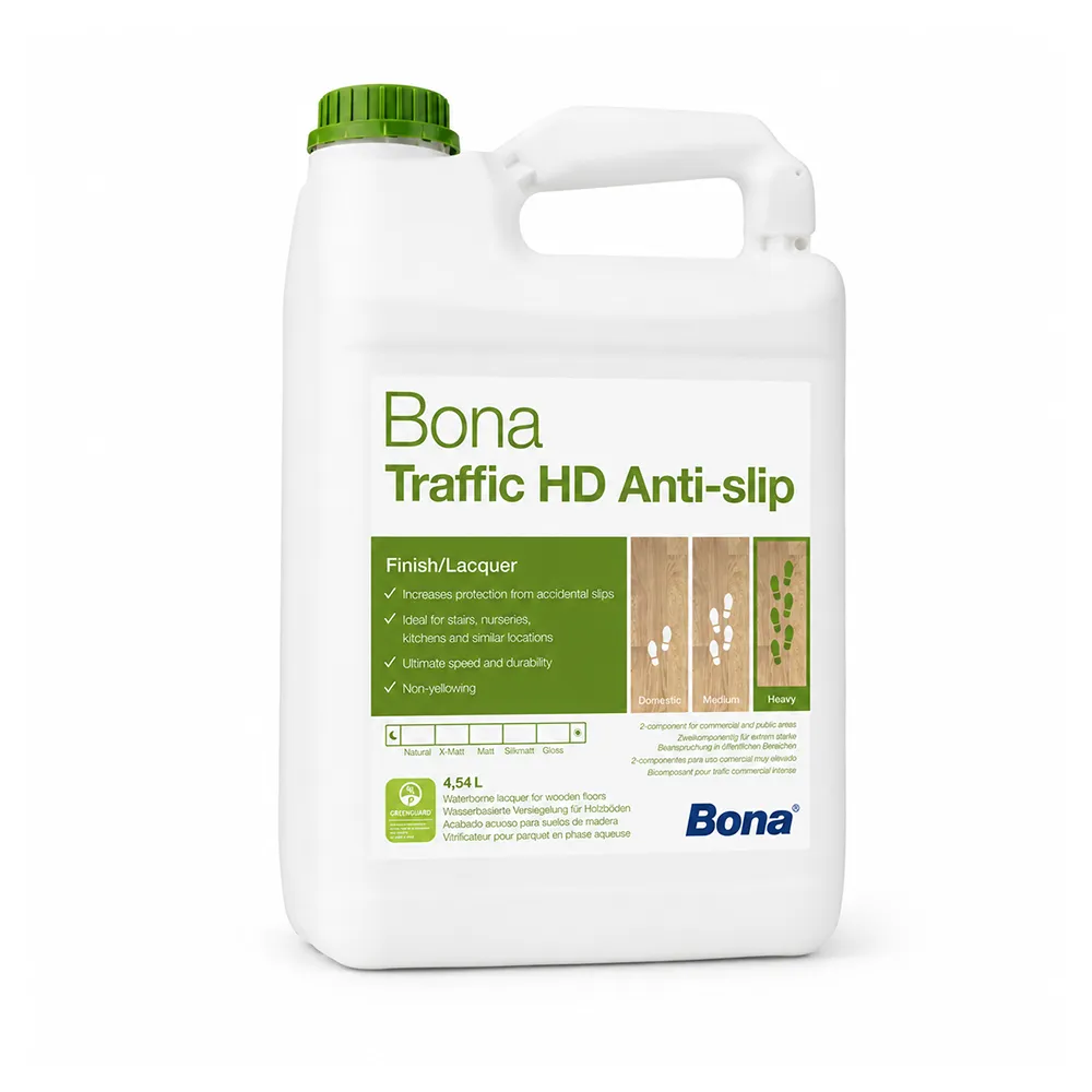 Bona Traffic HD Anti-Slip lac antiderapant pentru parchet cu rezistență ridicată la uzură 5L