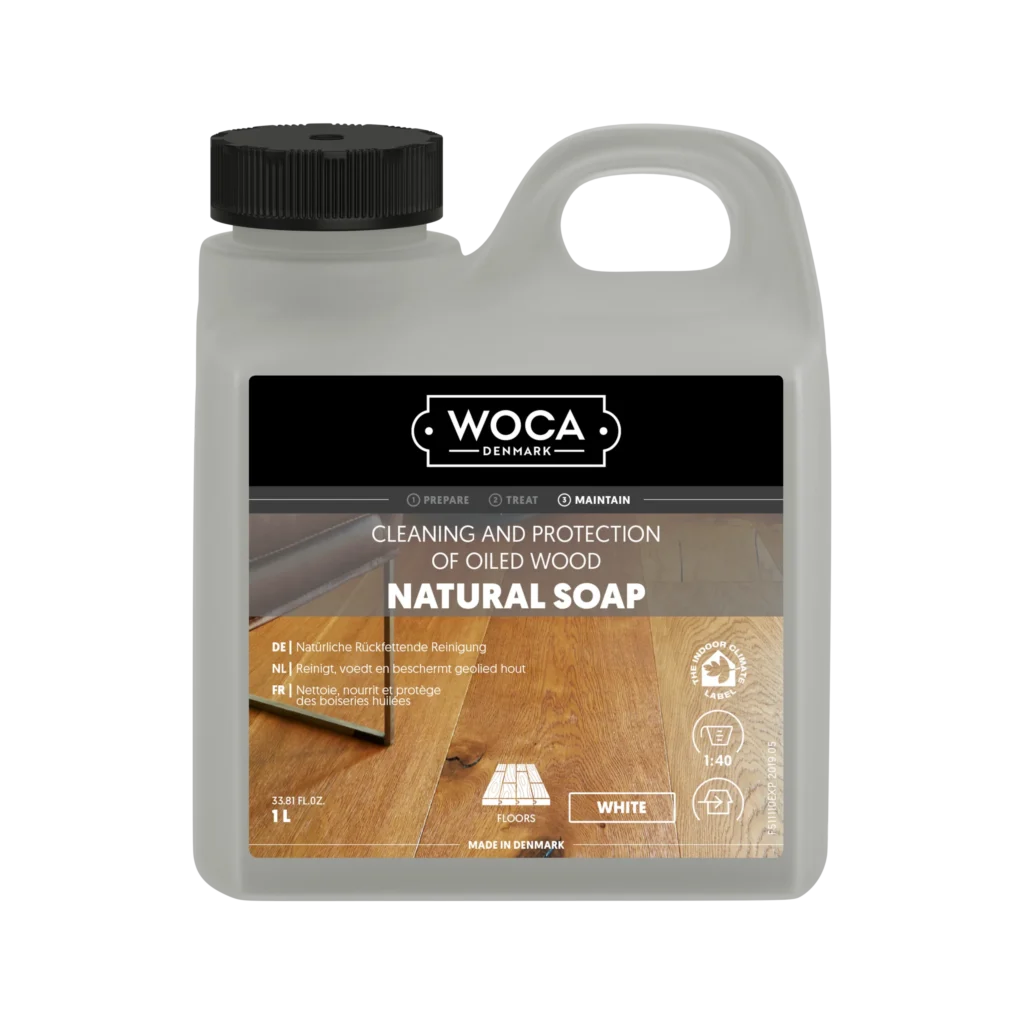 Natural Soap alb 1L