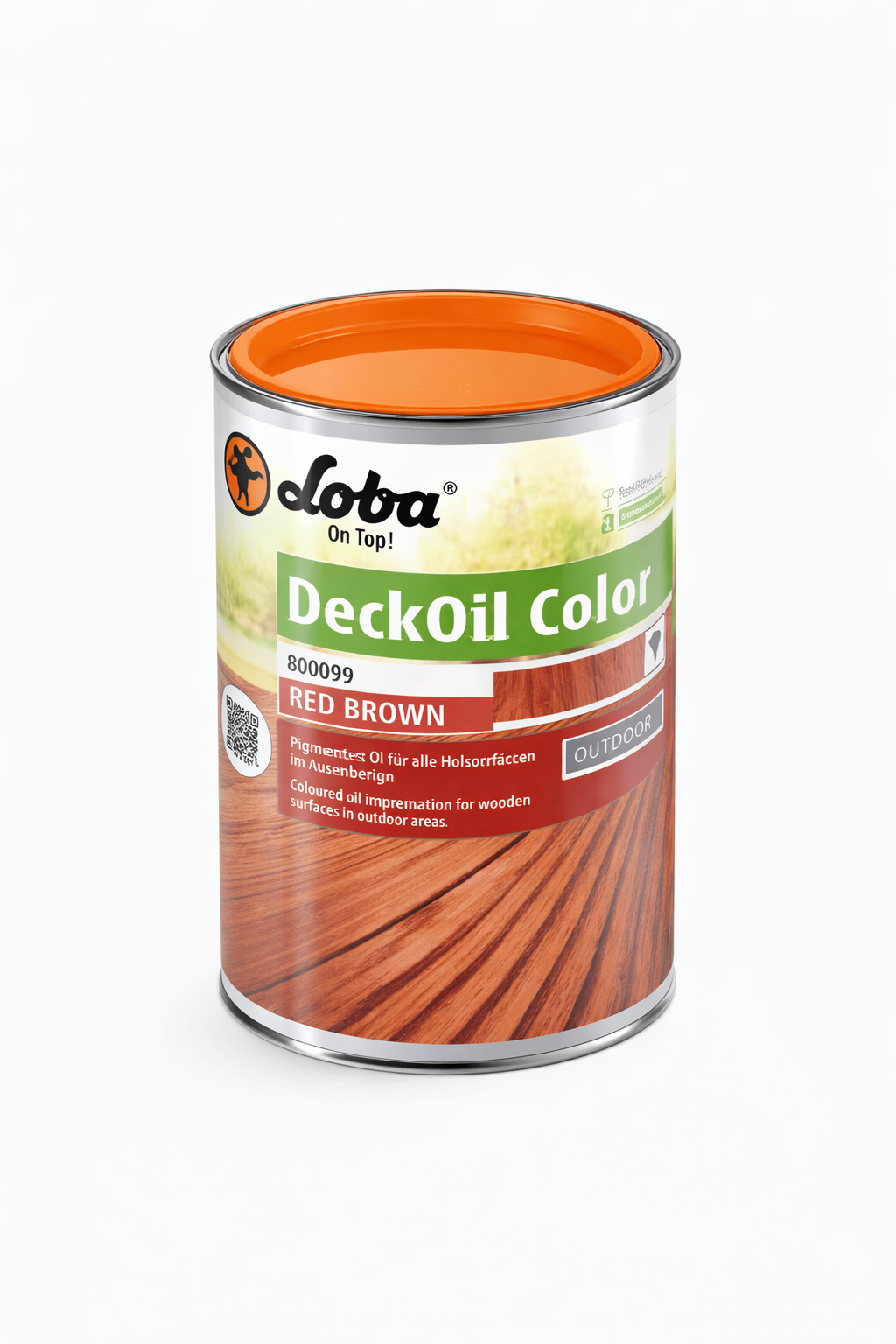 Decking Oil Loba Red brown 2,5L