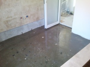 pregatire baie pentru montajul parchetului    