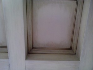 tavan casetat antichizat          