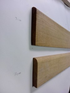 plinta stejar  din lemn masiv 