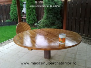 ulei pentru mobilier de exterior    